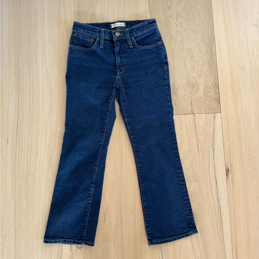 Madewell Cali Demi-Boot Jeans Size 25P